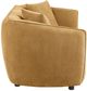Coaster® Aleisha Mustard Yellow Upholstered Loveseat-4