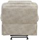 Homelegance® Gainesville Pewter Manual Glider Recliner-4