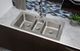 Elkay Lustertone® Classic Lustrous Satin 43" x 22" x 10" 5-Hole Triple Bowl Drop-In Sink-2