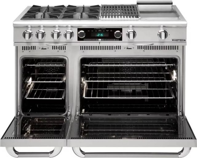 Capital Cooking Connoisseurian 48" Freestanding Professional Dual Fuel Range-1