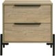 Intercon Newhall Vintage Oak Melamine Nightstand-2