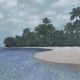 Stylecraft Sandy Lagoon Blue/Off-White Wall Art-1