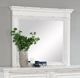 Coaster® McKinney Vintage White Dresser Mirror-4