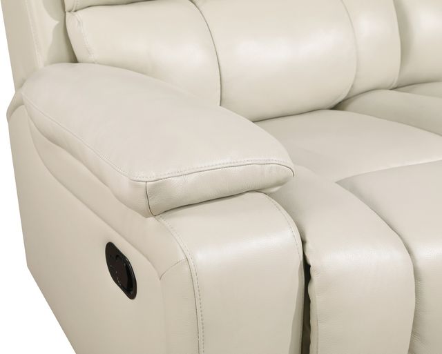 New Classic® Home Furnishings Cicero Cream Reclining Sofa-4