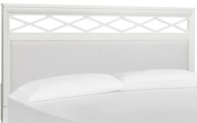 Magnussen Home® Springhouse Whisper White Queen Upholstered Panel Headboard-0