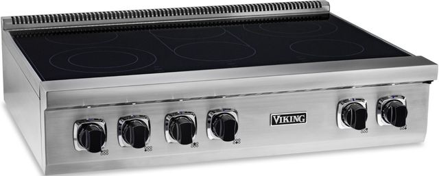 Viking® 5 Series 36" Stainless Steel Electric Rangetop-1