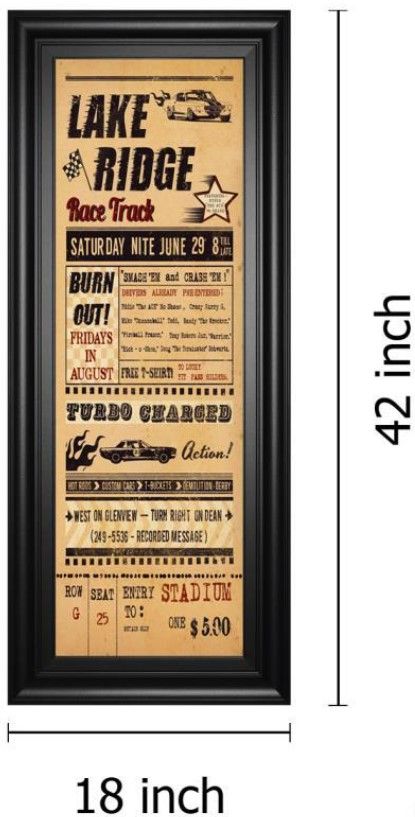 Classy Living The Vintage Collection Lake Ridge Wall Art-2
