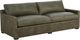 Craftmaster® Customizable CM Leather Fulton 94" 2 Over 2 Sofa-0