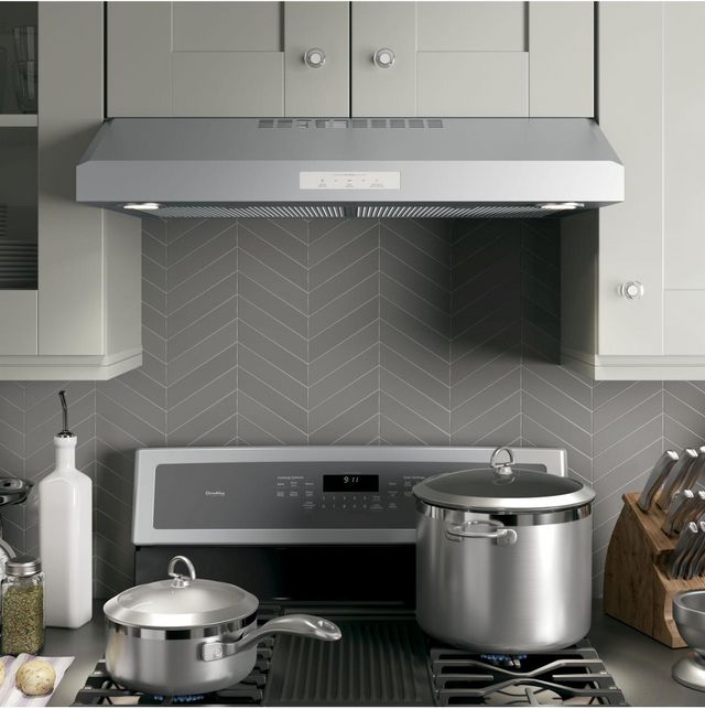 GE Profile™ 30" Stainless Steel Under The Cabinet Hood-6