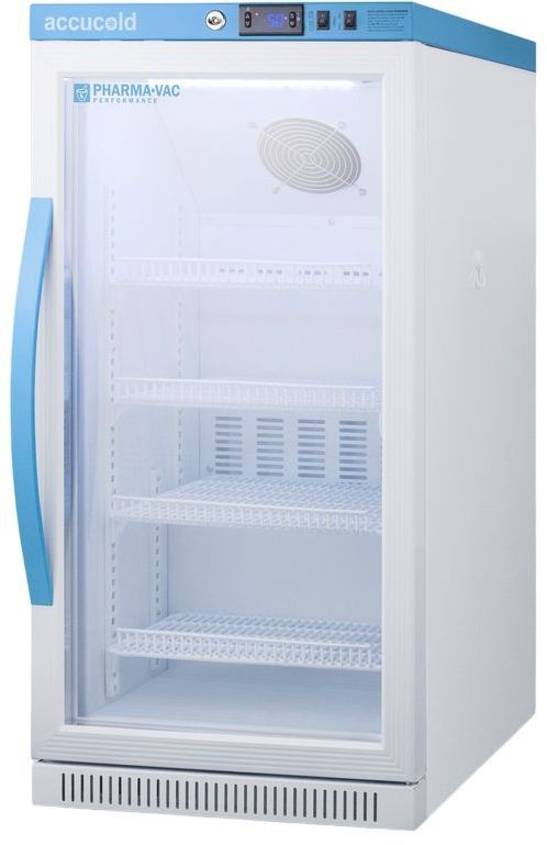Accucold® 20" 2.83 Cu. Ft. White Freestanding Beverage Center-1