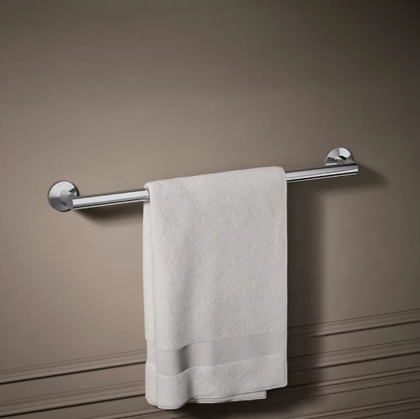 KOHLER® Components® Polished Chrome 24" Towel Bar-1