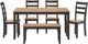 Signature Design by Ashley® Gesthaven 6-Piece Brown/Natural Dining Table Set-1