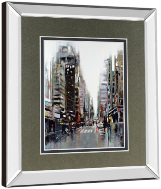 Classy Living Kadniri, A La Ville Mirror Framed Wall Art-3