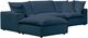 TOV Furniture Cali 4-Piece Navy Modular Sectional-4