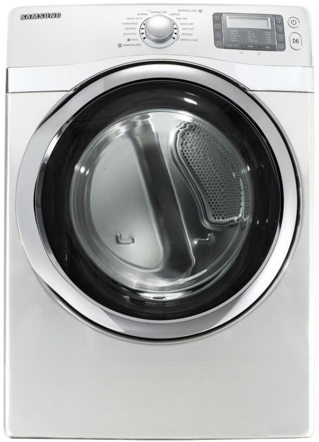 Samsung 7.5 Cu. Ft. White Gas Dryer-0