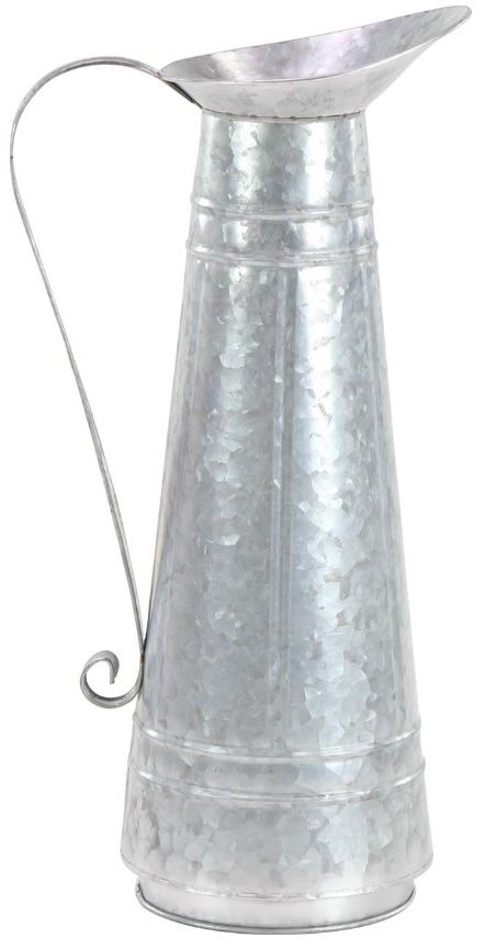 Deco Marche Silver Watering Can Planter-0