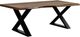 Porter International Designs Manzanita Harvest Coffee Table with Black X Base-0