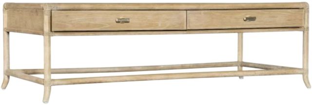 Hooker® Furniture Retreat Dune Pole Rattan Cocktail Table-0