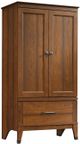 Sauder® Carson Forge® Washington Cherry Armoire-0