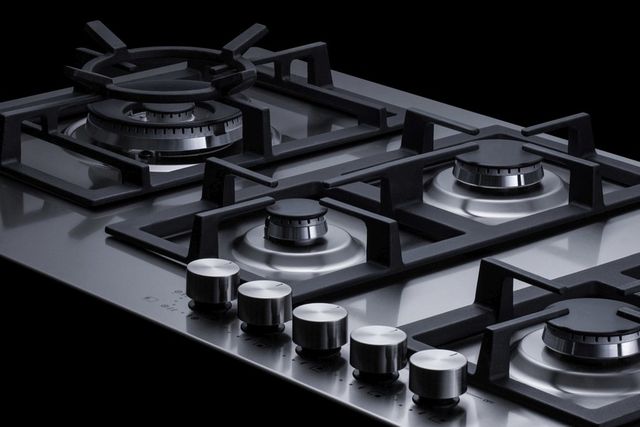 Summit® 34" Stainless Steel Gas Cooktop-2