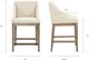Olliix by Madison Park Cream Simon Counter Stool-1