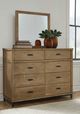 Benchcraft® Tomtyn Light Brown Dresser and Mirror-2