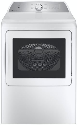 GE Profile™ 7.4 Cu. Ft. White Vented Electric Dryer