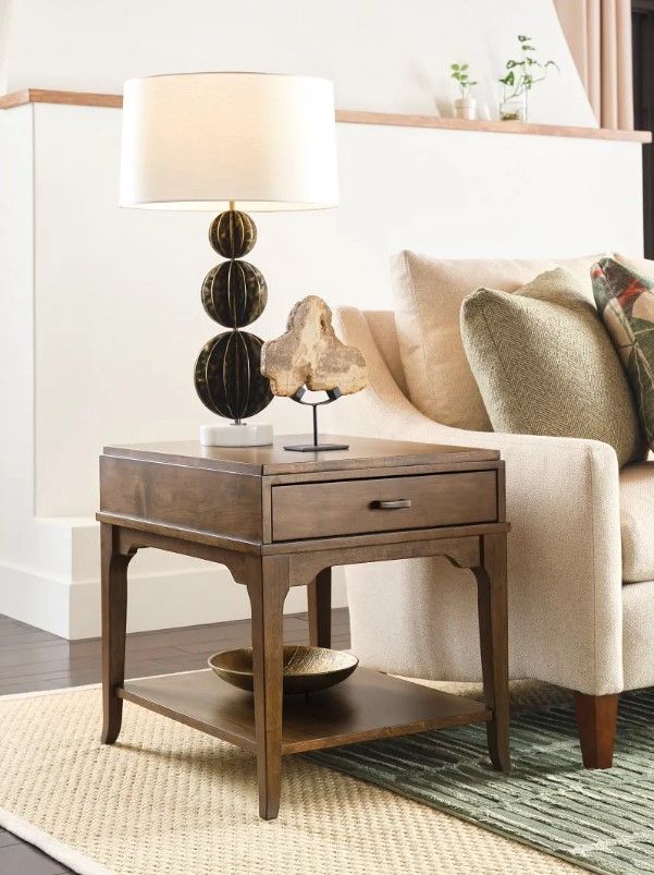 Hammary® Nicolette Hamilton Auburn Rectangular End Table-1