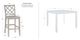 Powell® Maui 5-Piece Gray Counter Dining Set-2