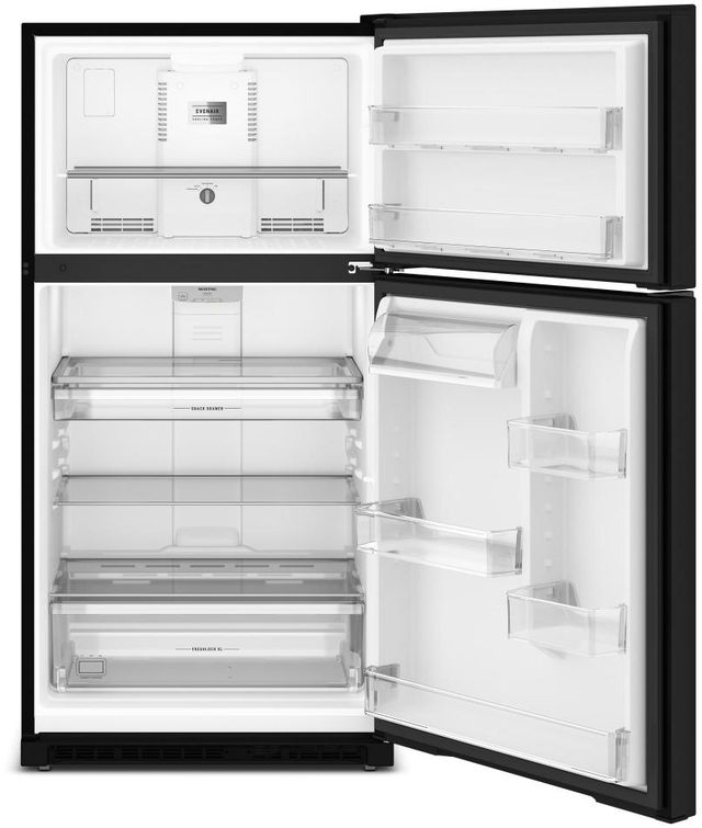 Maytag® 33" 21 Cu. Ft. Black Top Freezer Refrigerator with Garage Mode-1