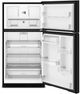 Maytag® 33" 21 Cu. Ft. Black Top Freezer Refrigerator with Garage Mode-1