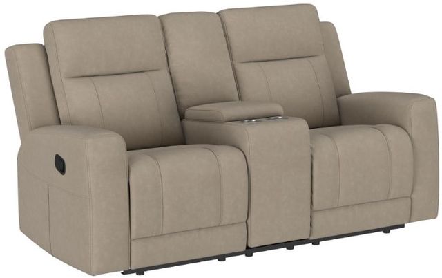 Coaster® Brentwood 2-Piece Taupe Manual Reclining Set-3
