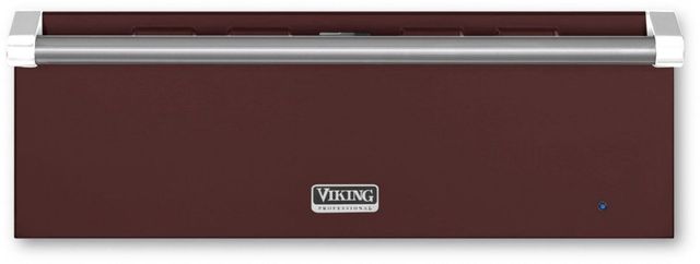 Viking® 5 Series 30" Kalamata Red Professional Electric Warming Drawer-0