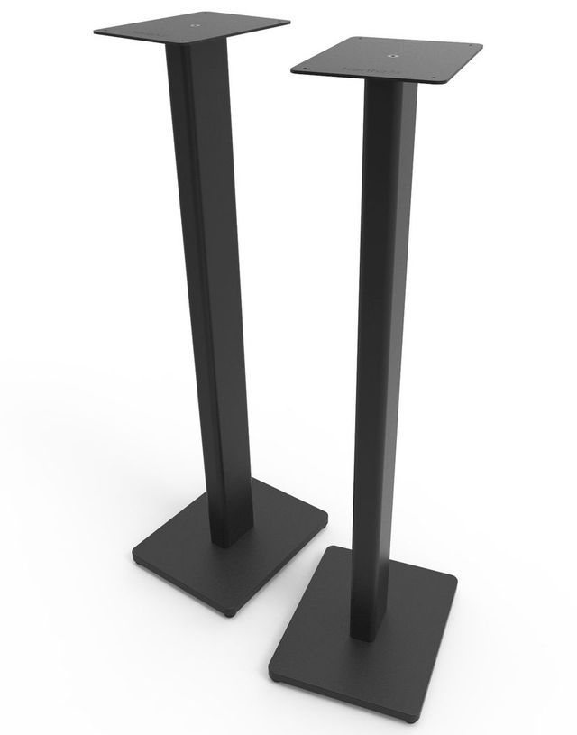 Kanto ST Series 34" Black Bookshelf Speaker Floor Stands-0