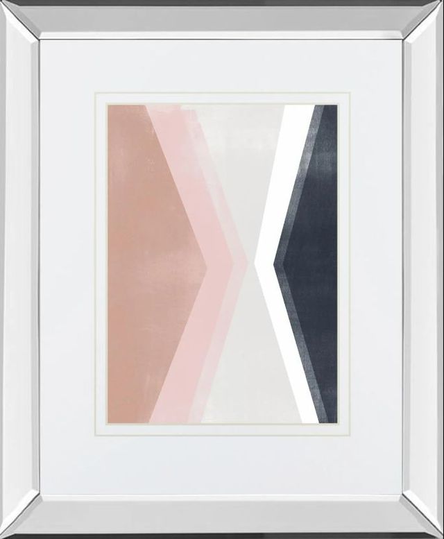Classy Art Casual Angle I by June Erica Vess Mirror Framed Wall Art-0