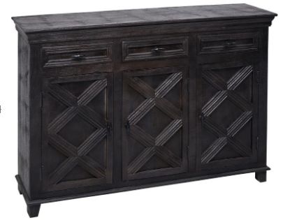 Jaipur Furniture Alderfer Onyx Sand 3-Door Cabinet-0