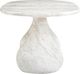TOV Furniture Smooch White 87" Concrete Indoor/Outdoor Dining Table-4