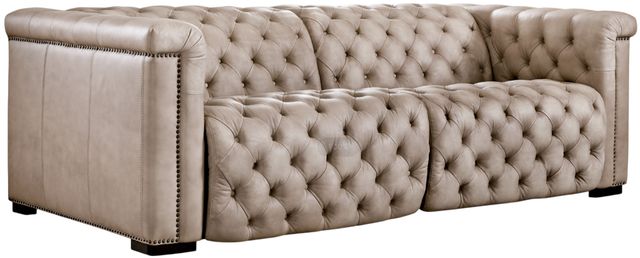 Hooker® Furniture SS Savion Giovanni Taupe Power Reclining Sofa with Power Headrest-0