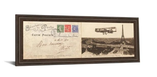Classy Art Lettre De Paris l by Wild Apple Graphics Wall Art-1