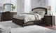 Liberty Furniture Avalon 4-Piece Coffee Bean Queen Upholstered Bedroom Set -1