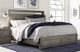 aspenhome® Modern Loft Greystone King Panel Storage Bed-3