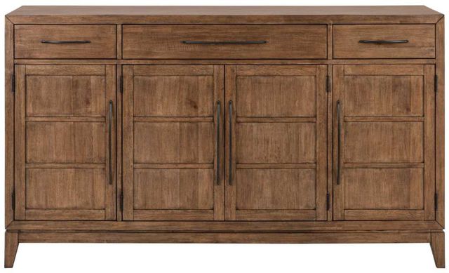 Liberty Furniture Shaker Lakes Harvest Brown Buffet-2