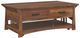 A-America® Eldora Saddle Brown Cocktail Table-0