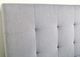 Bernards Eden Gray Upholstered Queen Panel Bed in a Box-2