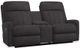 La-Z-Boy® Finley Chocolate Leather Power Wall Reclining Loveseat with Console, Headrest, and Lumbar-0