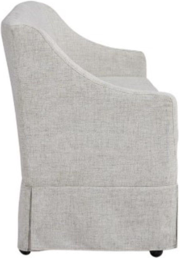 Bernards Citrus Heights Gray Slipcovered Settee-2