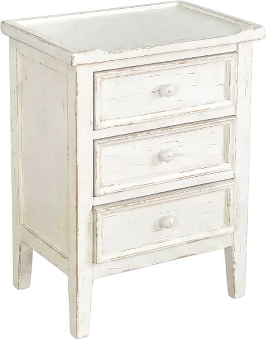 Sunny Designs™ Marina White Sand End Table-0