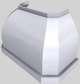 Vent-A-Hood® Designer Series 48" White Wall Mounted Range Hood-5