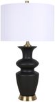 Classy Living 2-Piece Elegance Radiance Black Table Lamp Set-0