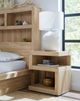 aspenhome® Modern Loft Khaki S Nightstand-1